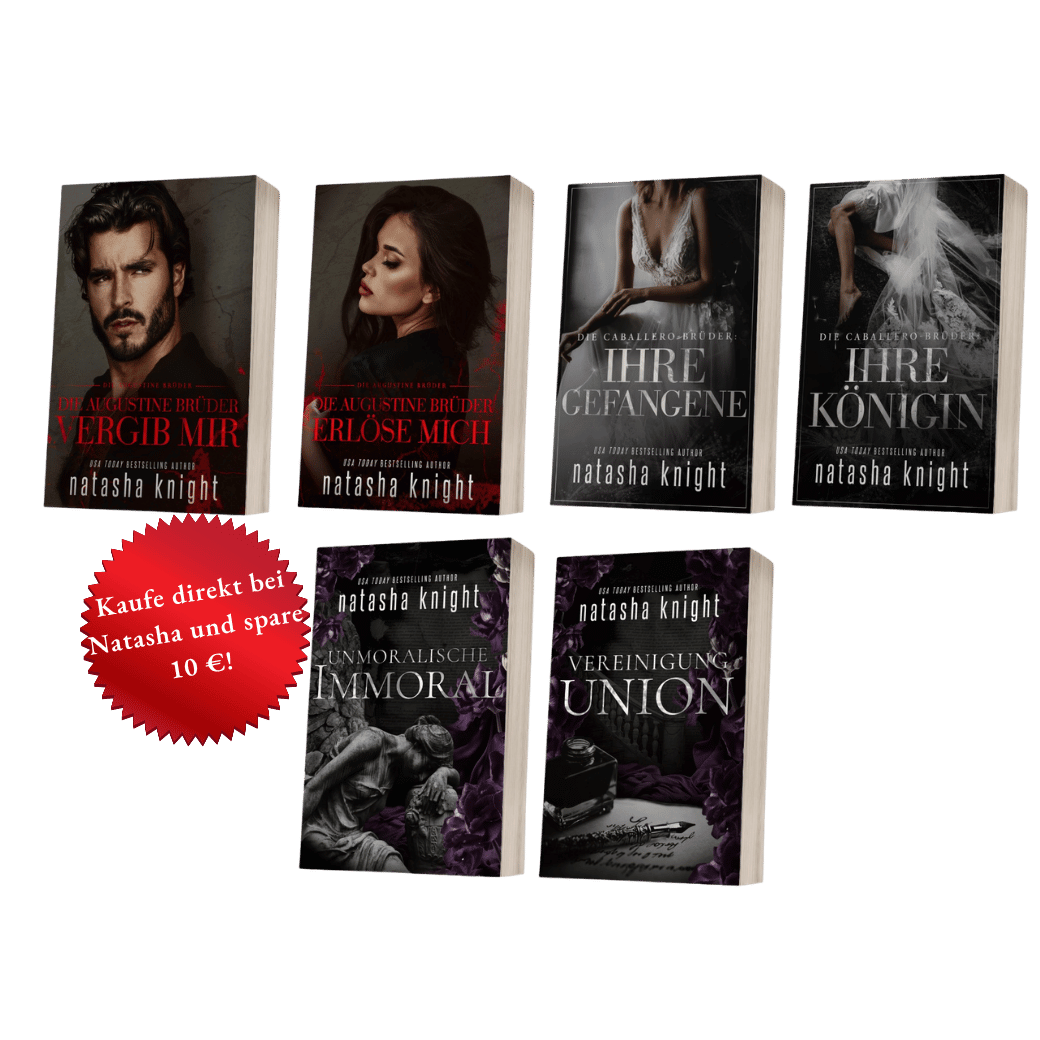 Dark Mafia Romance 6 Taschenbuch Bundle - Besitzergreifende/beschützende Anti-Helden, Feinde zu Liebenden, Verbotene Liebe