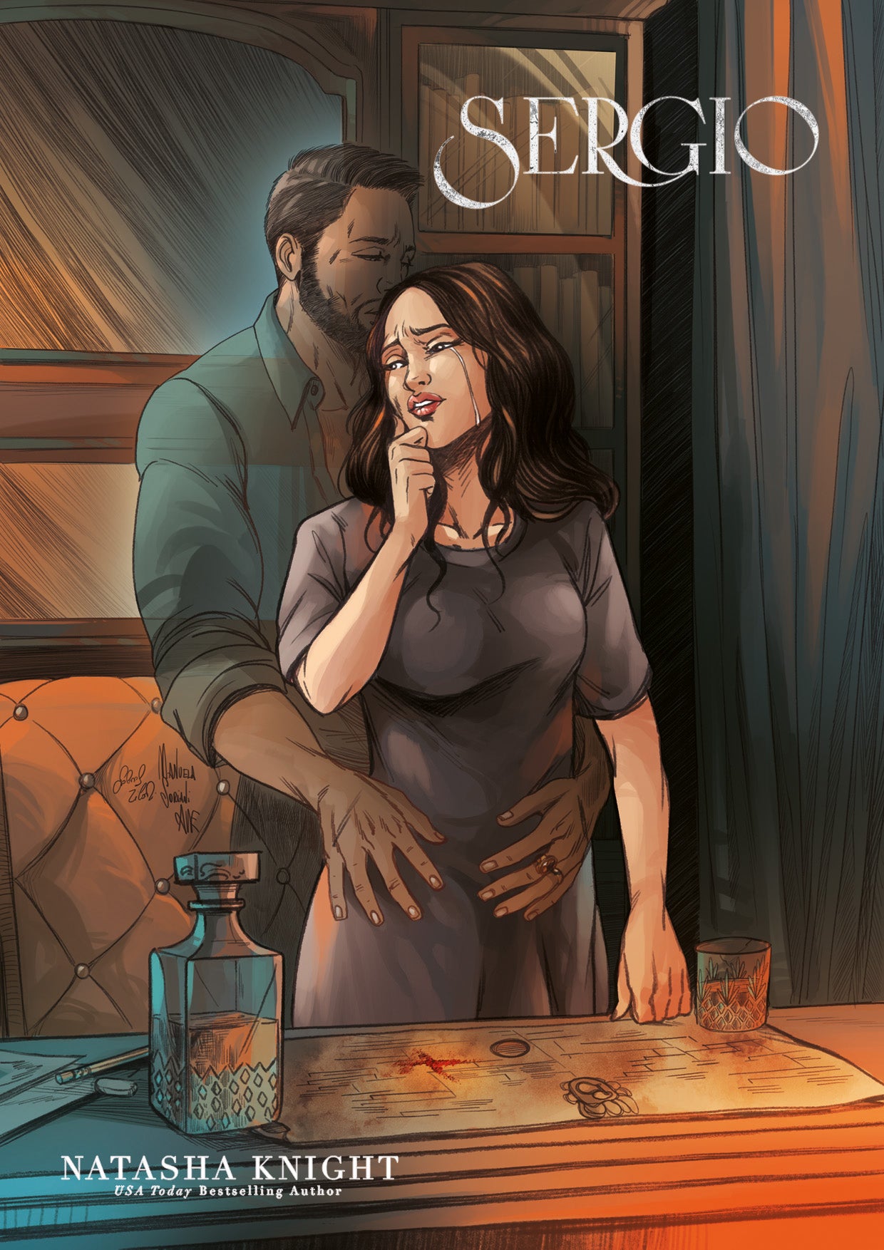 Sergio Library Scene Digital Download