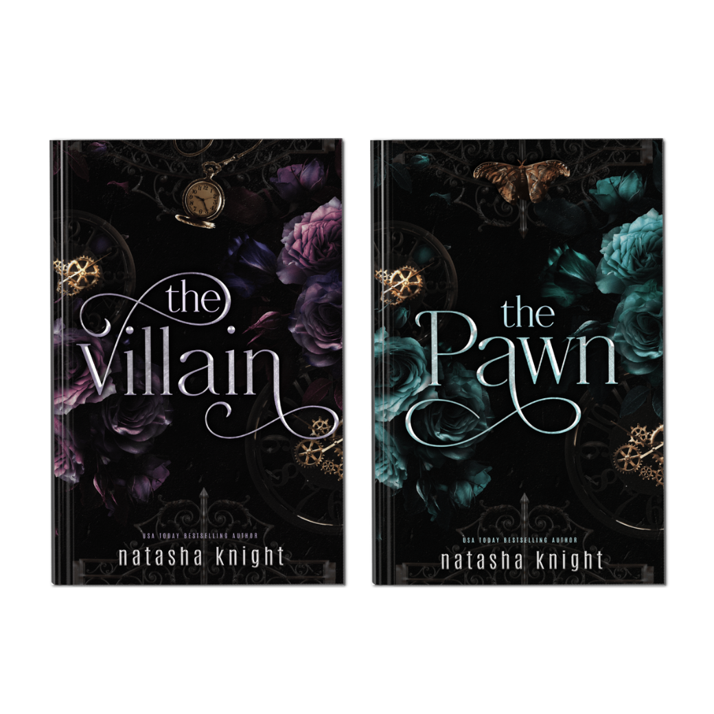 The Villain & The Pawn Discreet Foiled & Sprayed Edge Editions