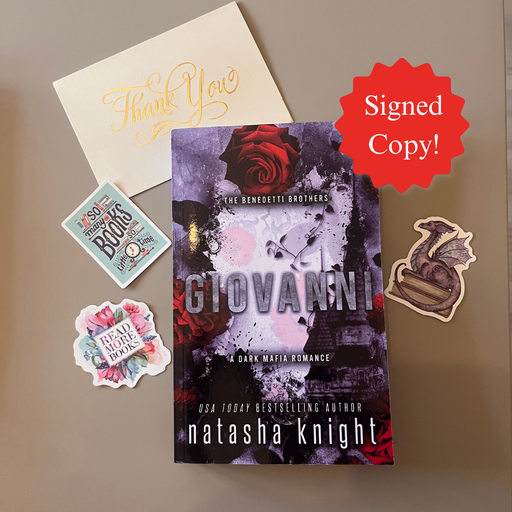 Signed Discreet Edition of Giovanni: a Dark Mafia Romance