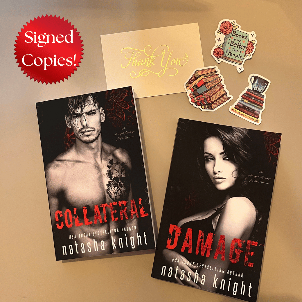 Signed Arranged Marriage Mafia Romance Paperback Duet