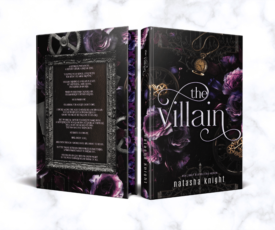 The Villain & The Pawn Discreet Foiled & Sprayed Edge Editions