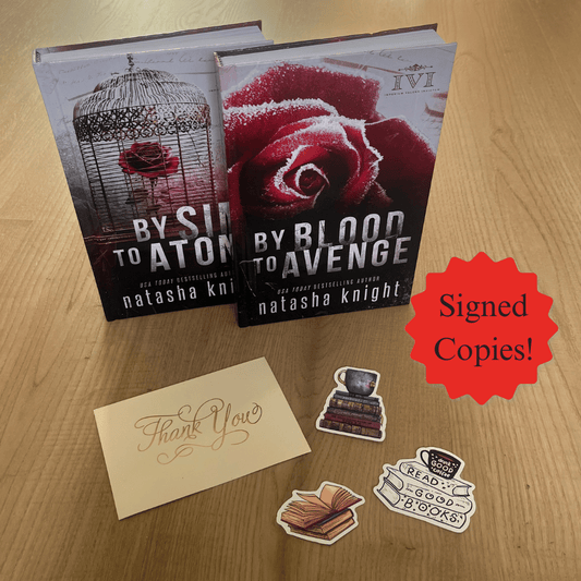 Signed Discreet Hardback Editions of The Sinners Duet