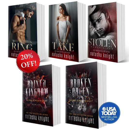 Mafia Romance: Arranged Marriage & MfM 5 Book Paperback Bundle ❤️‍🔥