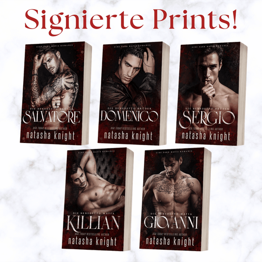 Die Benedetto-Mafia-Welt – 5 Signierte Prints Bundle