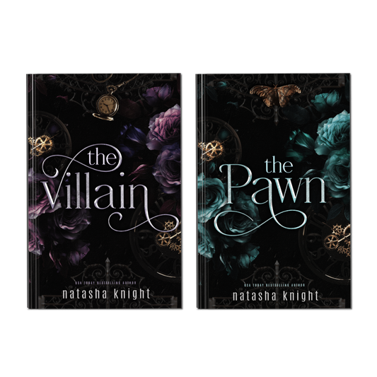 The Villain & The Pawn Discreet Foiled & Sprayed Edge Editions